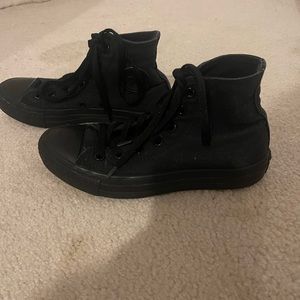 Black High Top Converse